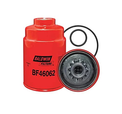 Baldwin BF46062 Fuel Spin-On Filter for Diesel Engines - Pack of 2 | Heavy Duty Truck & Equipment Replacement | Improves Engine Performance & Fuel Efficiency