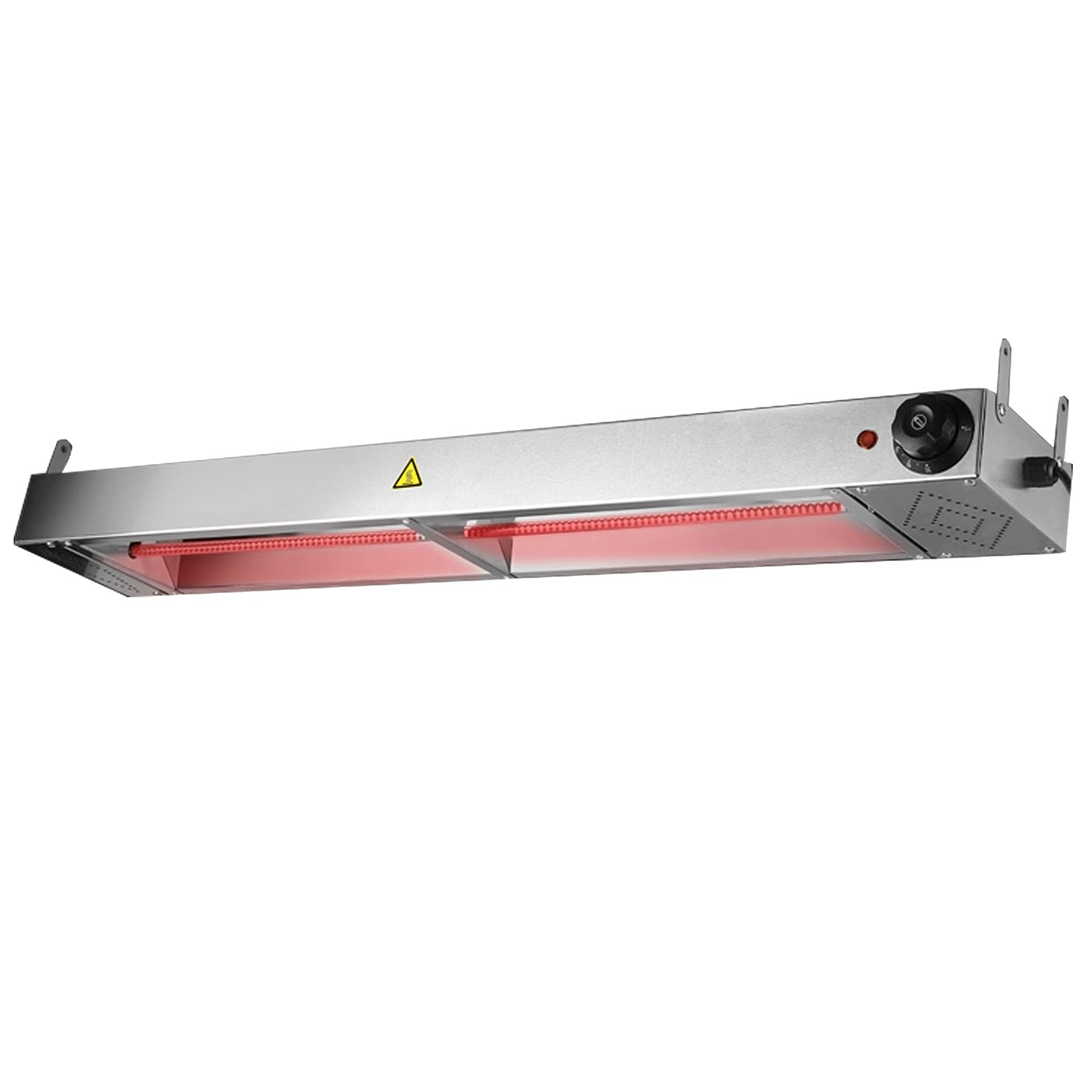Commercial Food Heating Lamp - Adjustable 30-85°C Stainless Steel Buffet Warmer for Restaurants & Kitchens | Energy Saving Constant Temperature Food Warmer Perfect for Buffets, Catering & Food Display