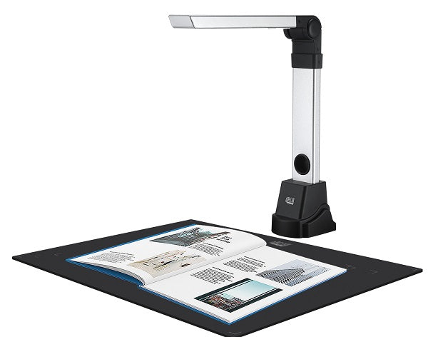 Adesso Cybertrack 810 8MP Fixed Focus Document Camera - High Resolution Scanning for Documents, Books & Small Objects | Perfect for Online Teaching, Remote Work & Office Presentations