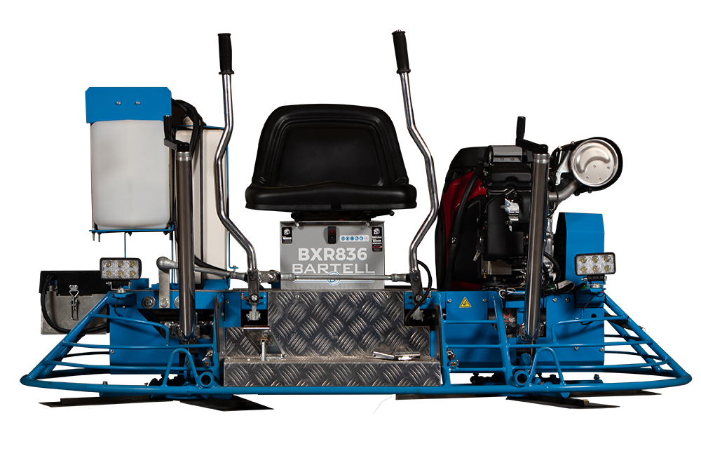 BXR836 Concrete Ride On Trowel - Power Floating Machine for Large Concrete Floors | Perfect for Driveways, Patios & Commercial Projects