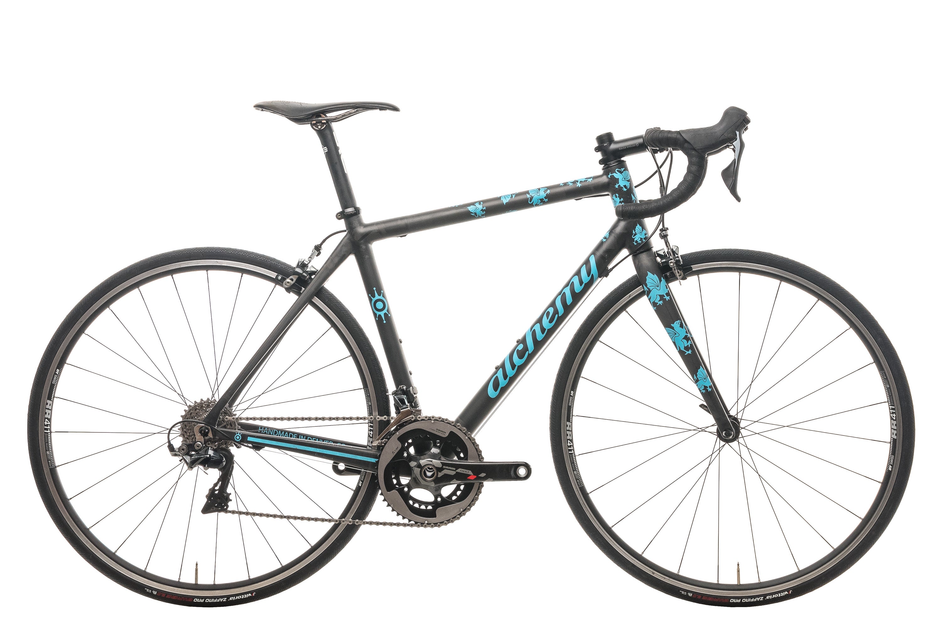 Alchemy Atlas Custom Road Bike 2015 - 52cm Lightweight Carbon Frame for Speed & Performance | Perfect for Racing, Commuting & Long-Distance Cycling