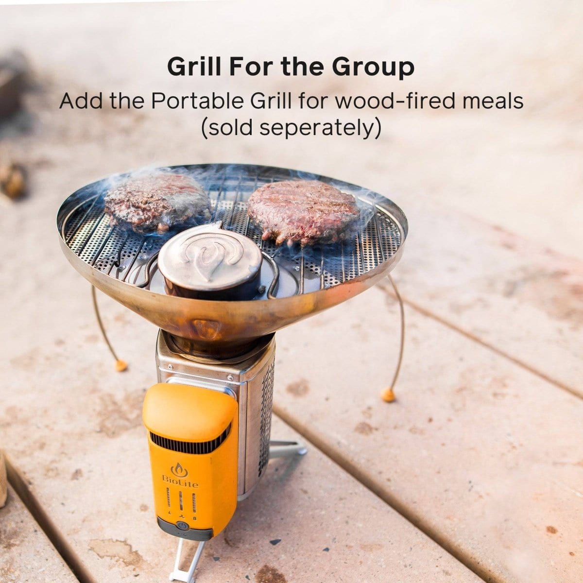 CampStove 2 Plus - Portable Wood Burning Camping Stove for Backpacking, Hiking & Outdoor Cooking | Eco-Friendly Biomass Fuel Stove for Emergency Preparedness & Off-Grid Adventures
