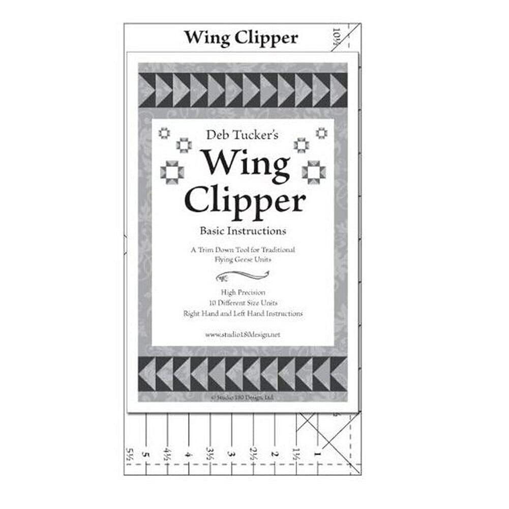 Wing Clipper Quilting Tool - Precision Trimmer for Flying Geese Units | Perfect for Quilting, Patchwork & DIY Sewing Projects