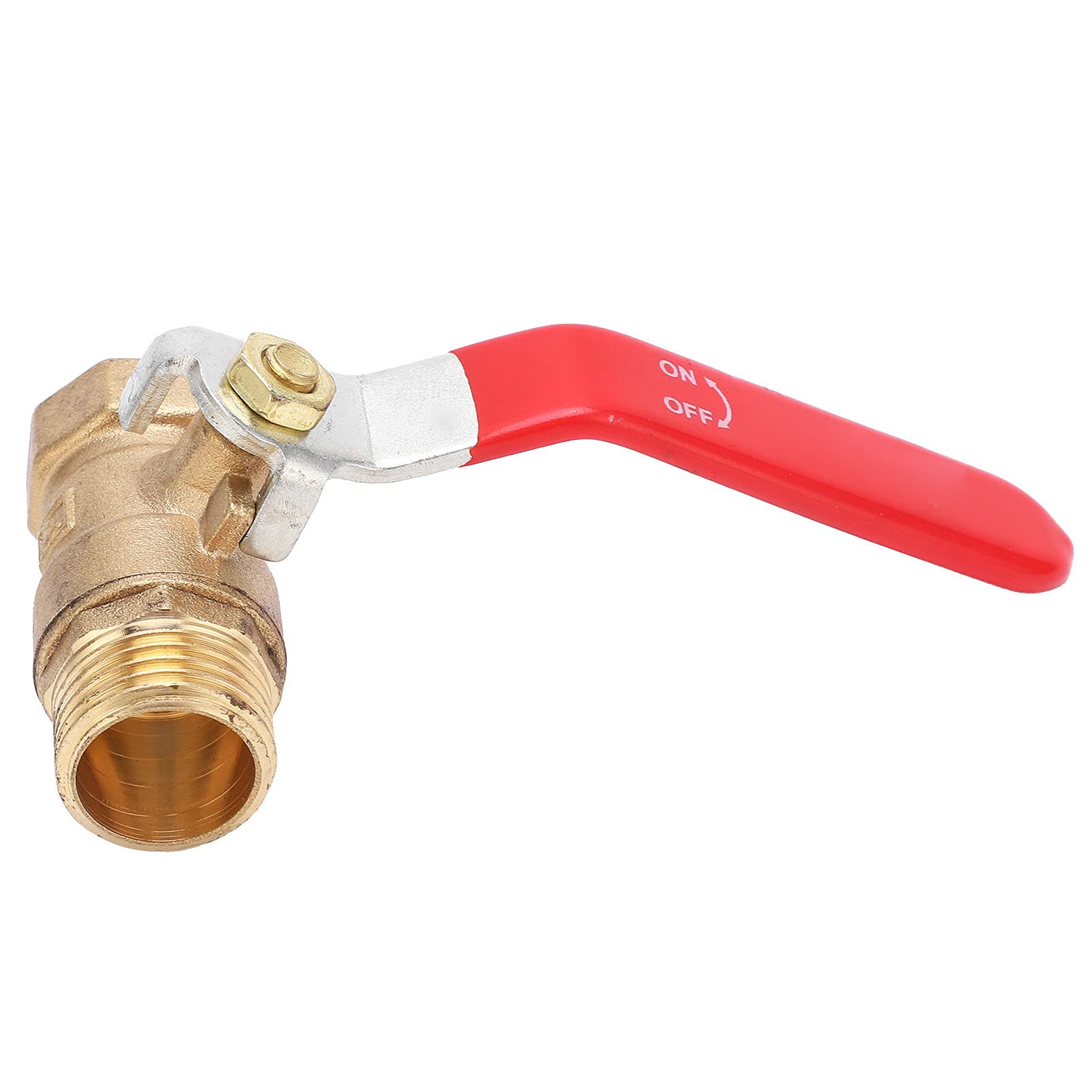 **Durable Brass Ball Valve for Air Compressor - Corrosion & Wear Resistant, Electroplated Finish | Ideal for Industrial & Home Air Systems**