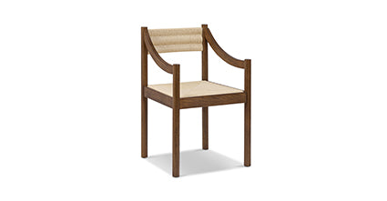 Torge Modern Dining Chair - Sturdy Wooden Kitchen Chairs with Padded Seat - Comfortable Home & Restaurant Furniture for Dining Room, Kitchen, and Cafe Use