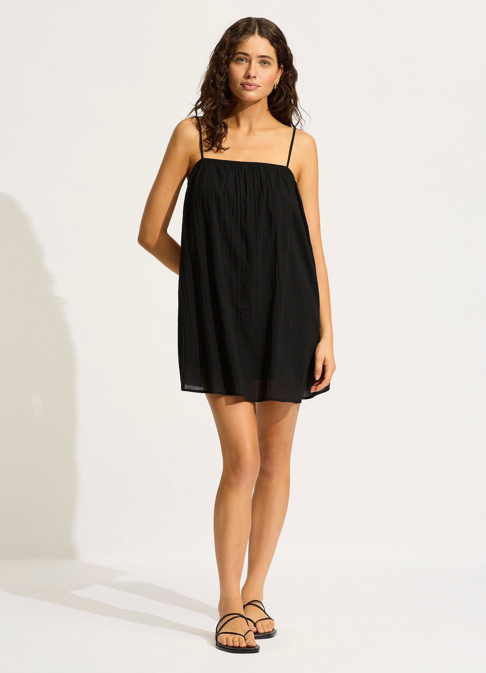Gathered Bandeau Mini Dress - Black | Sexy Bodycon Party Dress for Women | Perfect for Night Out, Club, Date Night & Summer Vacation