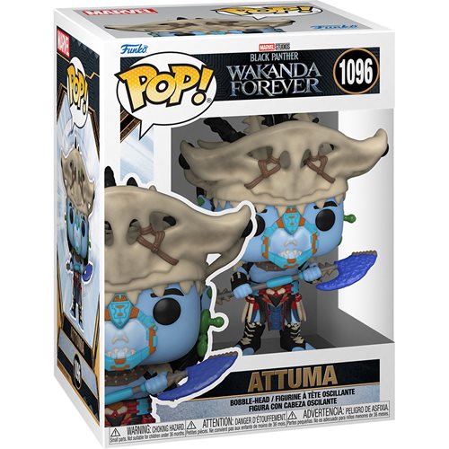 Black Panther Wakanda Forever Pop! Vinyl Figure Attuma [1096] - Marvel Collectible for Fans, Home Decor, and Gift Idea
