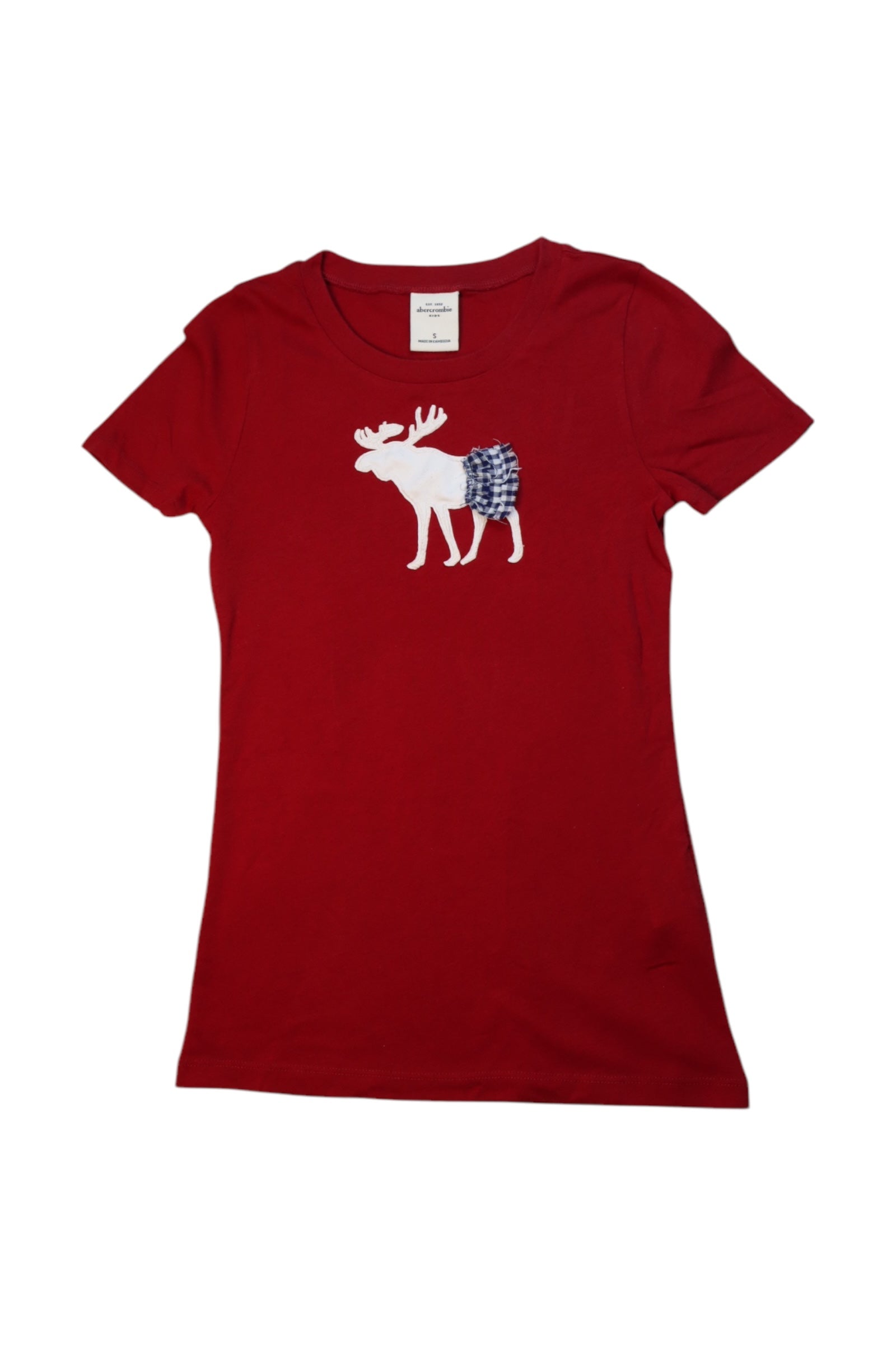 Abercrombie & Fitch Boys' Moose Graphic Short Sleeve T-Shirt - Size 10Y - Soft Cotton Casual Tee for Kids | Perfect for School, Playdates & Everyday Wear