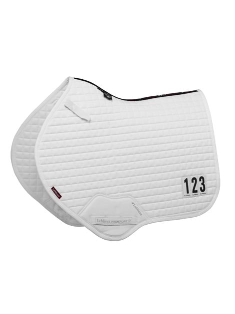 Le Mieux Cotton Close Contact Competition Saddle Pad - Breathable & Comfortable Equestrian Saddle Pad for Dressage & Show Jumping | Perfect for Training & Horse Shows