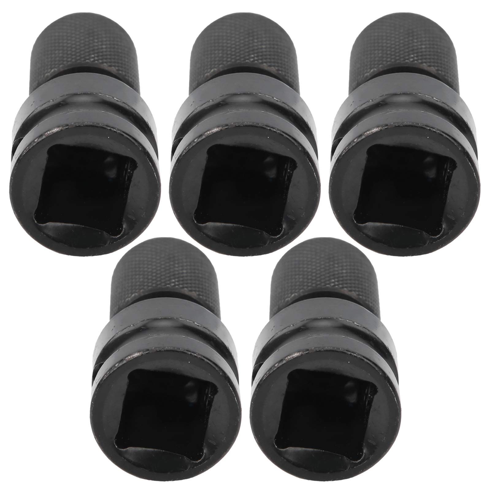 High Torque Electric Wrench Socket Adapter - Carbon Steel Black Power Tool Converter for Industrial Use - Easy to Assemble & Durable - Perfect for Automotive Repair, Machinery Maintenance & DIY Projects