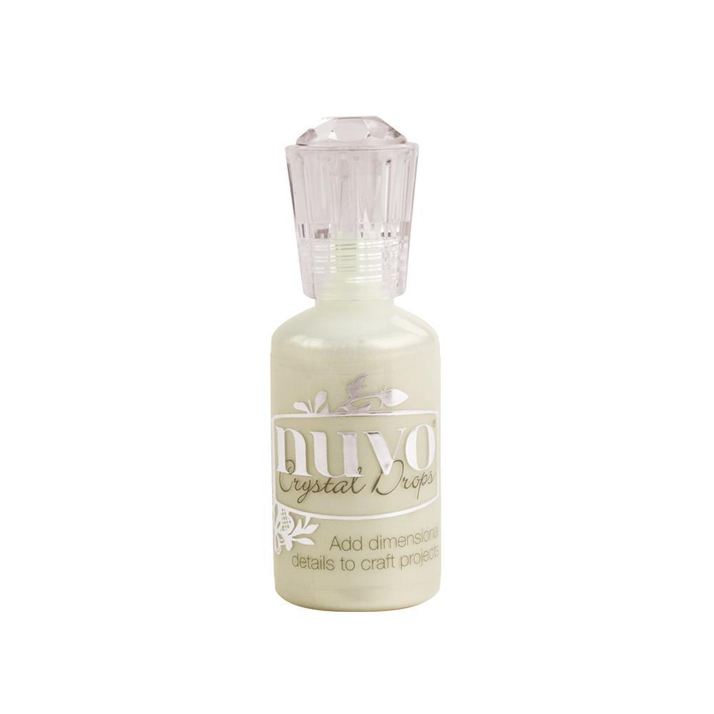 Nuvo Crystal Drops Ivory Seashell Perfume Oil 30ml/1fl.oz - 675N Long-Lasting Fragrance for Women, Perfect for Date Night & Special Occasions