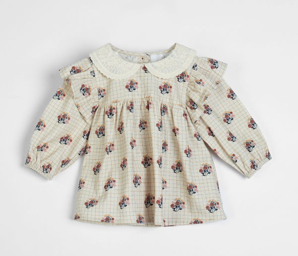 CERA UNA VOLTA FRANCA Baby Shirt - 100% Cotton Italian Style Outfit for Boys & Girls (12M, 18M) - Perfect for Family Photos, Birthday Parties & Special Occasions