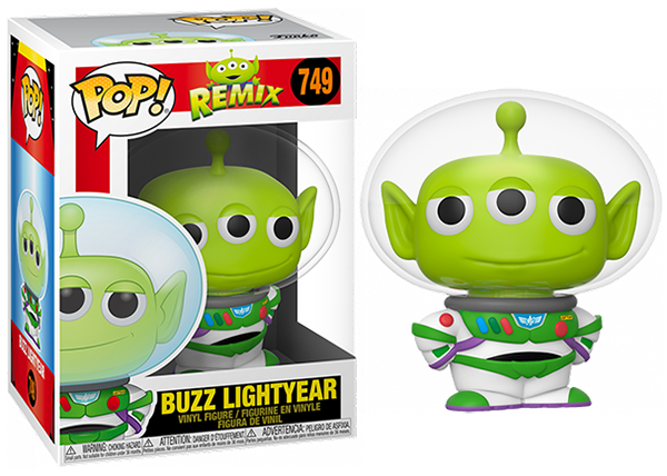 Buzz Lightyear (Alien Remix) 749 - Official Disney Pixar Toy Story Action Figure - Collectible Space Ranger Toy for Kids & Adults - Perfect for Birthday Gifts, Movie Nights & Toy Story Themed Parties