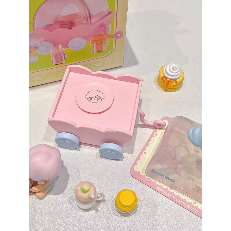 DIMOO Outing Together Series Honey Muffins Collectible Figure - Cute Anime Character Toy for Display & Gift - Perfect for Home Decor, Office Desk & Pop Culture Fans