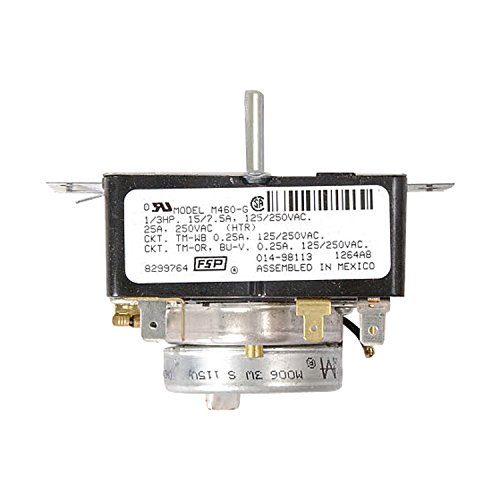 ForeverPRO WP8299764 Dryer Timer Replacement for Whirlpool 8299764 831500 AH394423 EA394423 - Fixes Timer Issues for Whirlpool Dryers at Home Laundry
