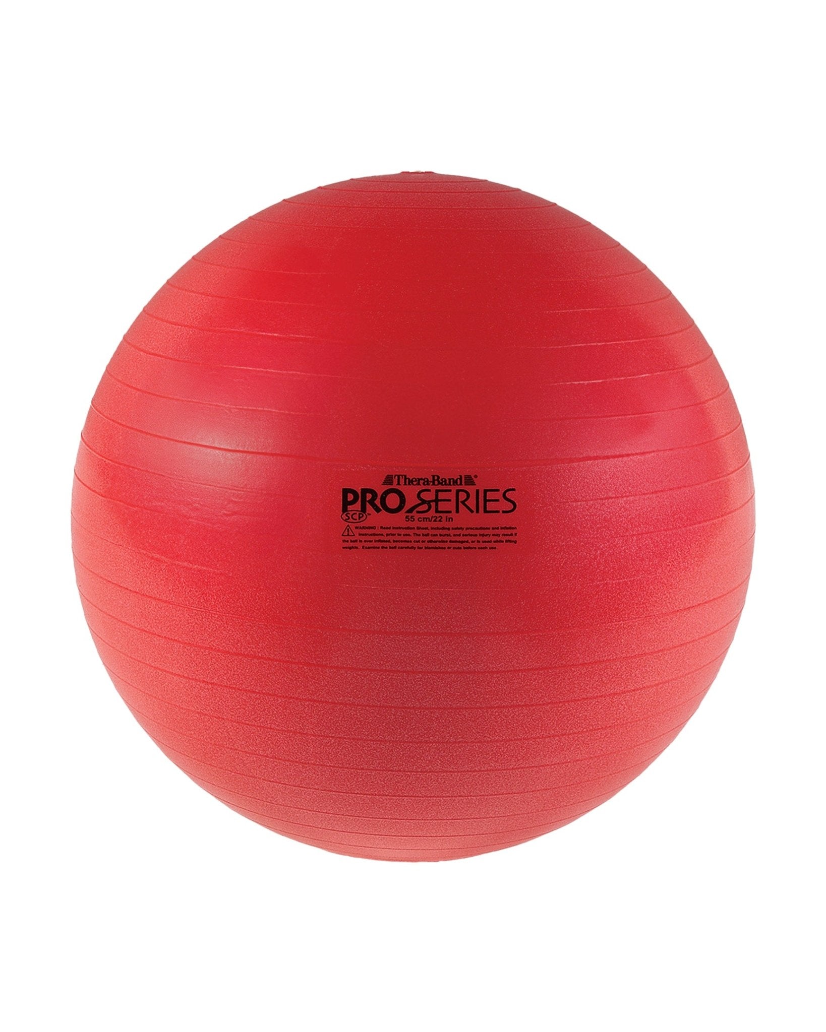 PB TheraBand Pro Series SCP Stability Ball 55cm - Premium Exercise Ball for Yoga, Pilates & Home Workouts - Ideal for Fitness, Physical Therapy & Core Strengthening