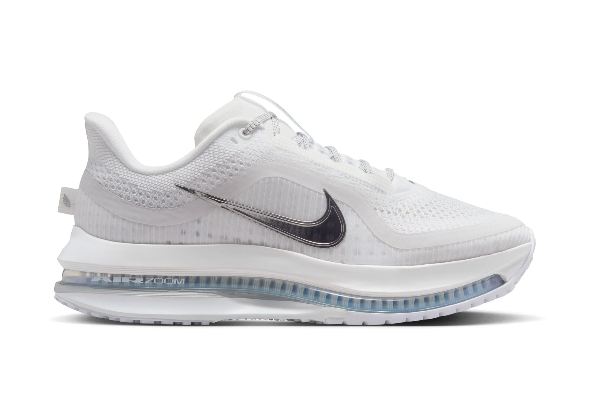 Nike Air Zoom Pegasus 39 Premium Running Shoes for Men (D Width) - White/Metallic Silver | Cushioned Road Running & Training Sneakers for Comfort & Performance