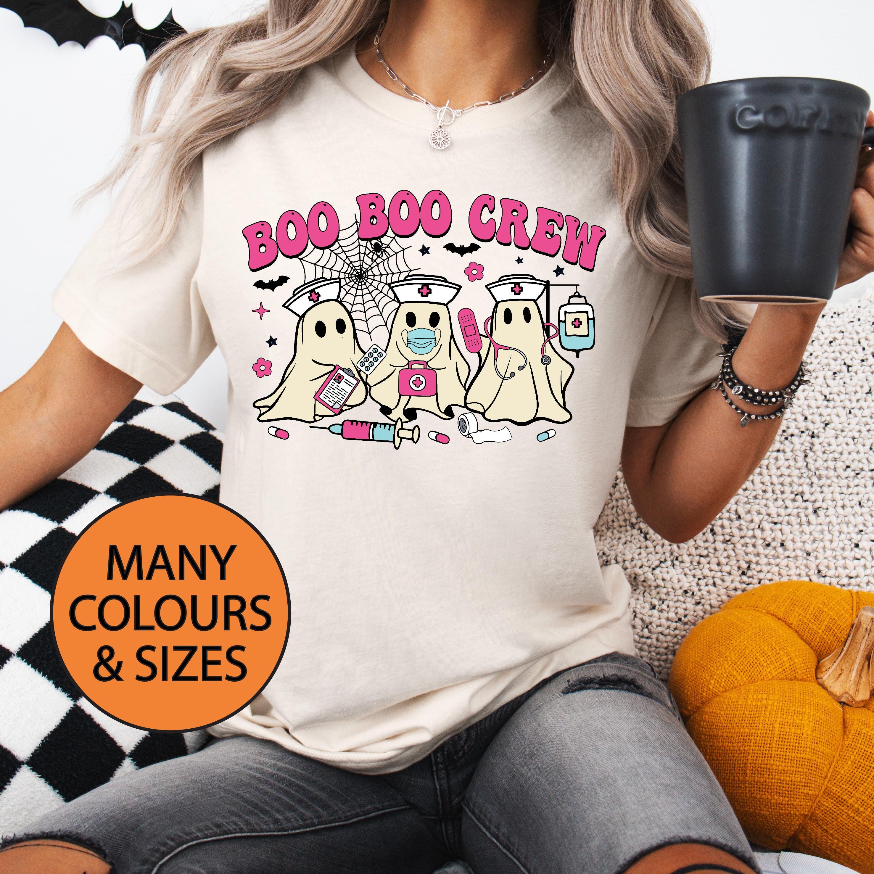 Boo Boo Crew T-Shirt - Soft Cotton Tee in Multiple Colors & Sizes | Perfect for Casual Wear, Family Outfits & Matching Couple Shirts