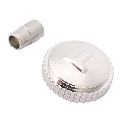 Alloy Watch Crown - Lightweight & Durable Watch Repair Spare Parts with Connector for Watchmakers | Perfect for Watch Repair Shops & DIY Watch Maintenance