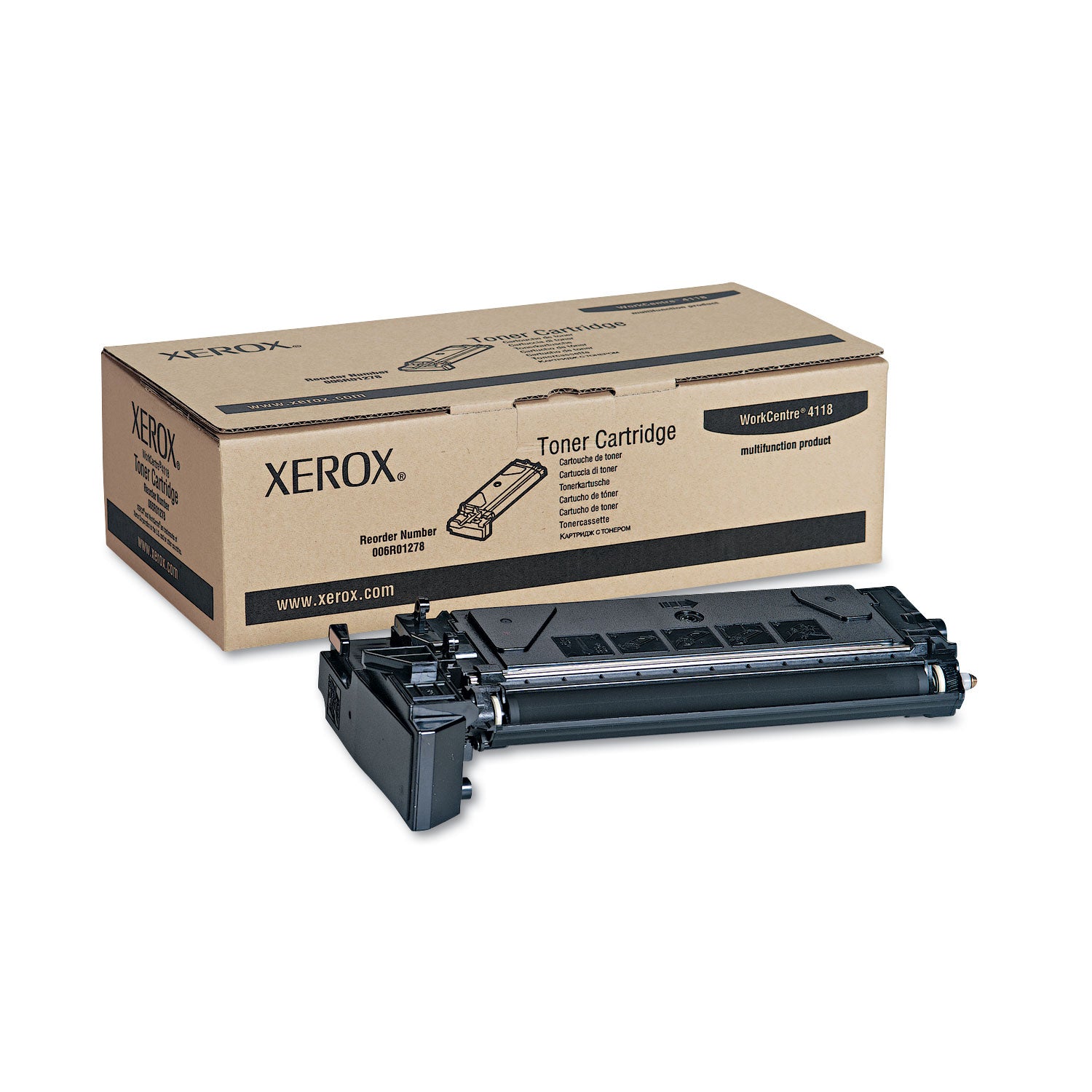 006r01278 High Yield Black Toner Cartridge - 8000 Pages | Compatible for Laser Printers, Office & Home Use