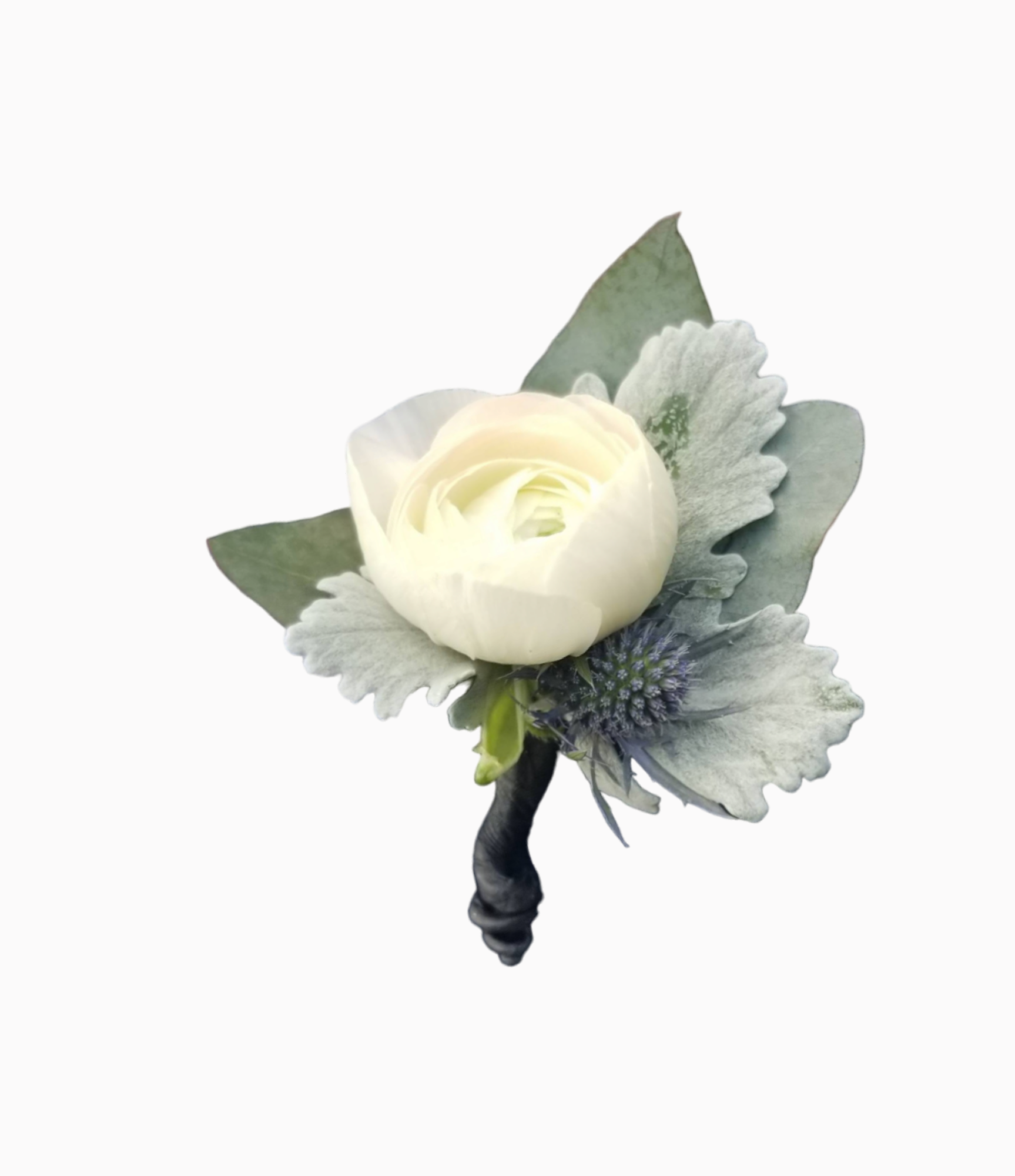 Beautiful Ranunculus Boutonniere for Weddings - Elegant Floral Pin for Groom, Bridesmaids & Prom - Perfect for Special Occasions