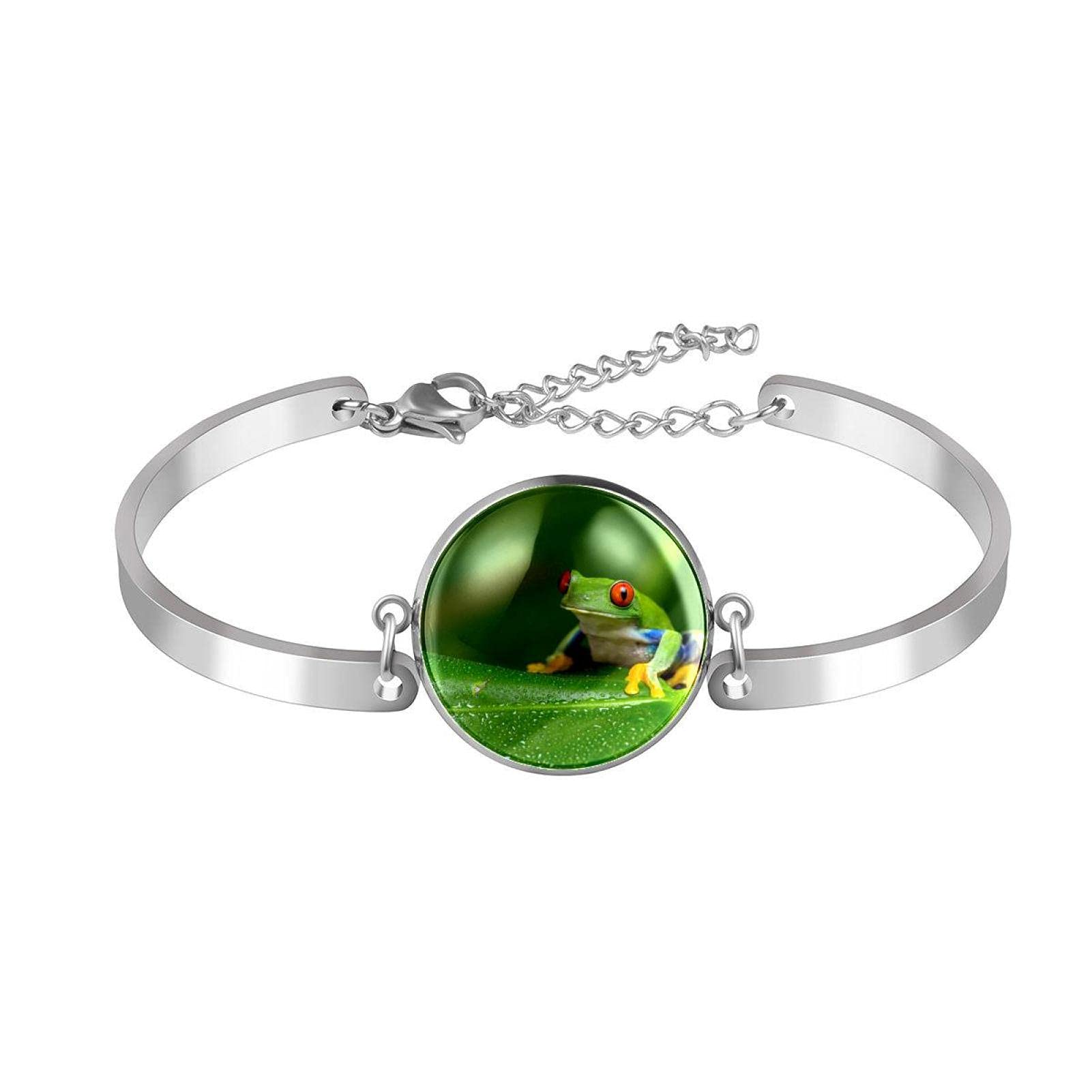 Adjustable Charm Bracelet for Women & Men - Autumn Forest Tree Personalized Jewelry Gift for Adults & Teen Girls | Delicate Gift Box | Perfect for Birthday, Anniversary & Holiday Presents