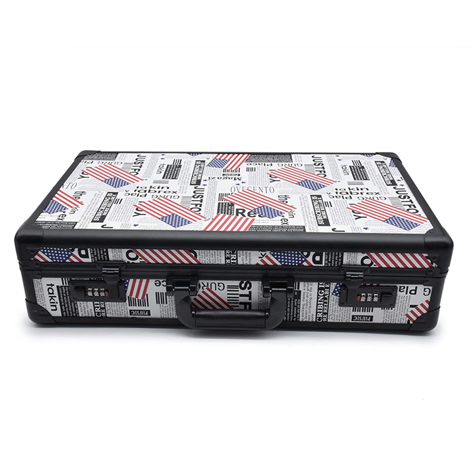 Professional Barber Hairdressing Tool Storage Case with Password Lock - Salon Scissors Shear Organizer Box for Men & Women - Perfect for Traveling Stylists & Mobile Hair Salons