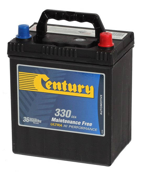 Century NS40ZLSMF NS40 Car Battery - High Performance, Long-Lasting Power for Cars, Trucks & SUVs - Perfect for Daily Commute, Road Trips & Cold Weather Starting