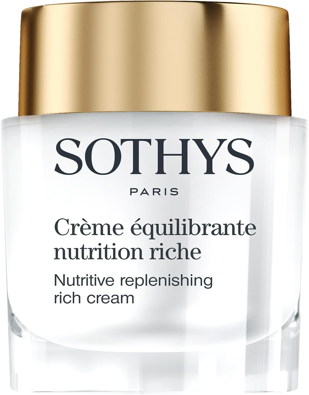 SOTHYS Rich Nutritive Replenishing Cream - Organic Face Moisturizer for Dry Skin | Deep Hydration & Skin Barrier Repair | Day & Night Cream for Sensitive Skin | Perfect for Winter Care & Post-Treatment Recovery