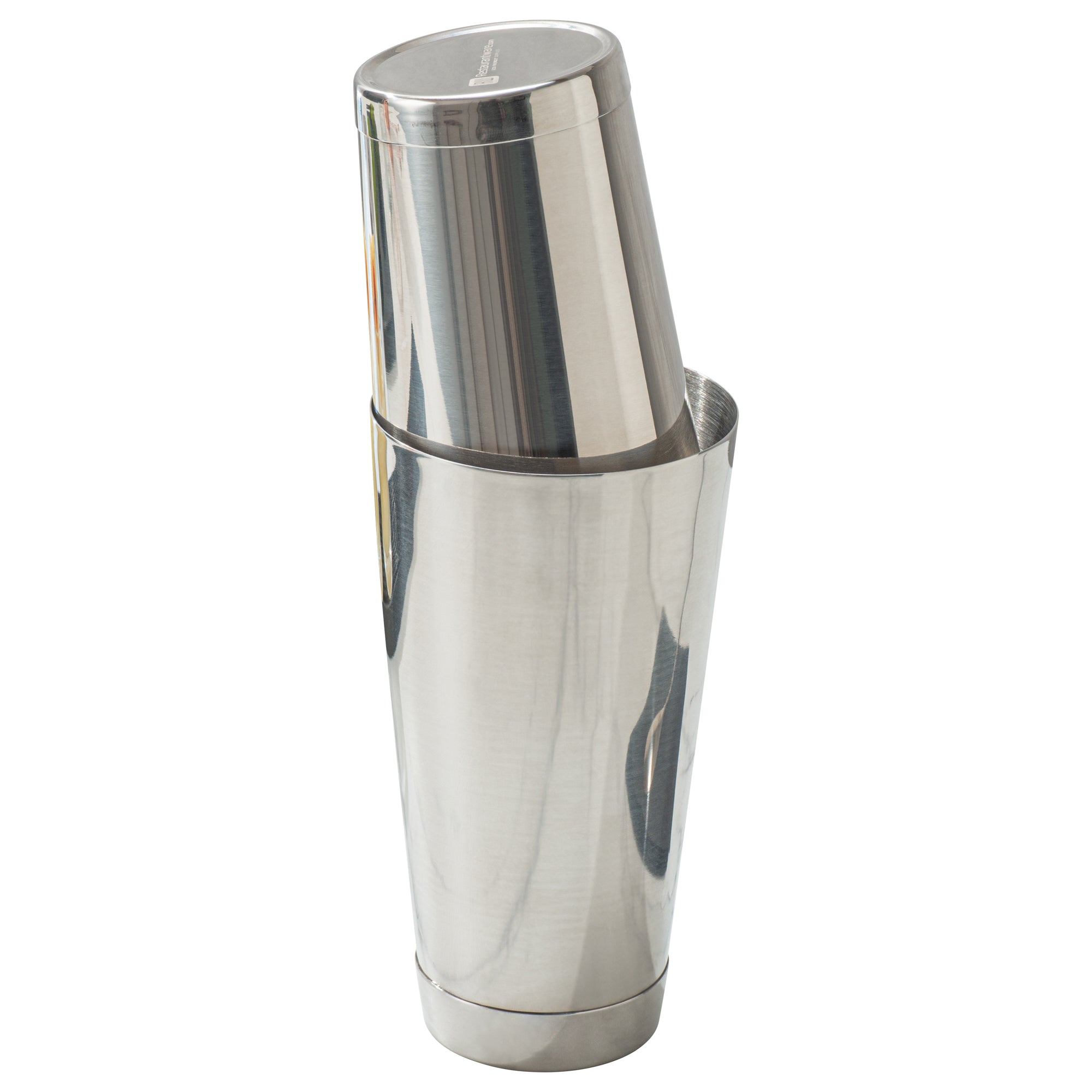 Premium 24 oz Stainless Steel Cocktail Shaker Set - Weighted Bar Mixer with Mirrored Finish (3.5