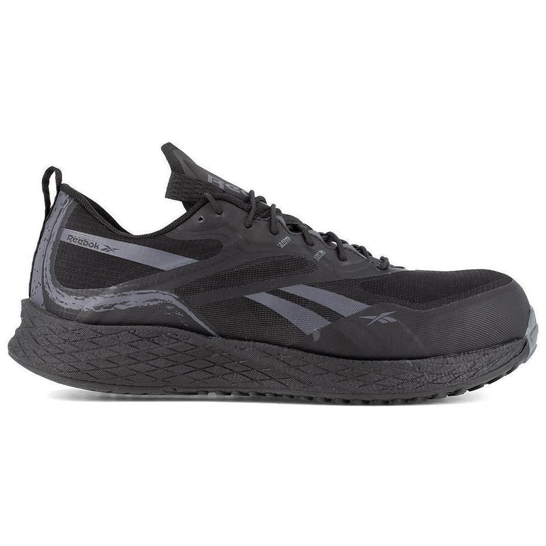Skechers Floatride Energy 3 Adventure Composite Toe Work Shoes for Men - Black | Lightweight & Comfortable Athletic Shoes for Construction, Warehouse & Outdoor Work
