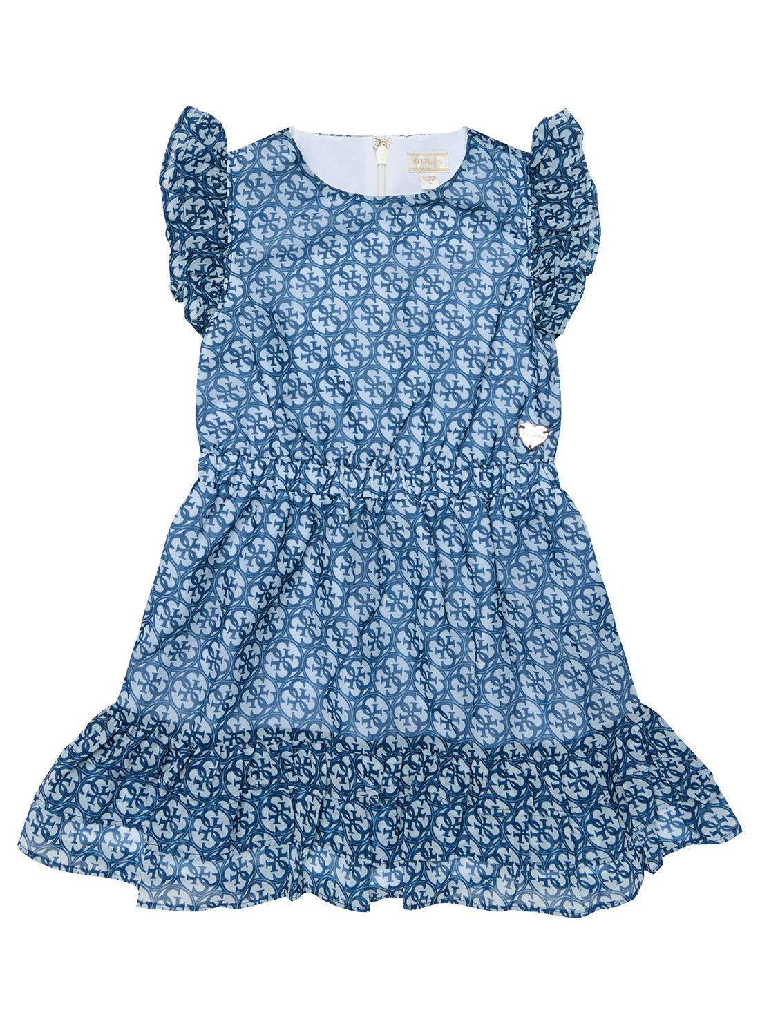 Blue Short Sleeve Casual Dress for Women - Summer Cotton Flowy Midi Dress with Pockets (Size 2-7) | Perfect for Beach Vacation, Brunch Dates & Outdoor Parties