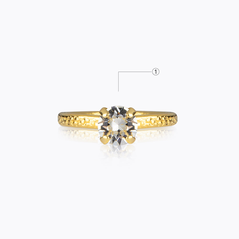 Natti Ring - Adjustable Stainless Steel Ring for Women & Men, Available in Multiple Colors (Gold, Silver, Rose Gold) - Perfect for Everyday Wear, Gifts & Special Occasions
