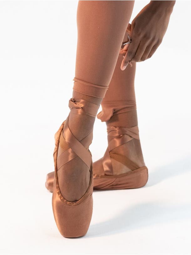 1142W Tonal Ava Pointe Shoe - Professional Ballet Dance Shoes for Women & Girls - Perfect for Ballet Class, Recital, and Performance