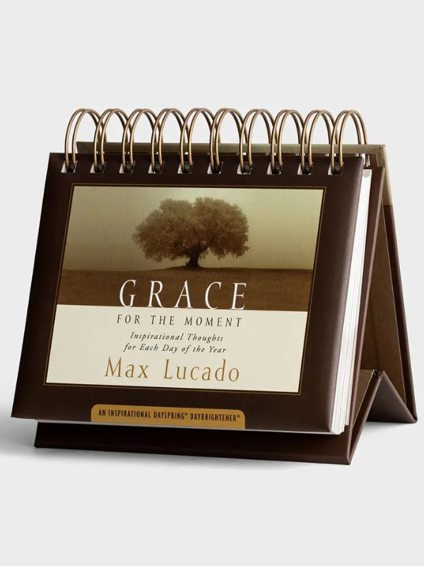 Grace For The Moment Inspirational Perpetual Calendar - Daily Motivational Quotes for Home, Office & Gift Giving