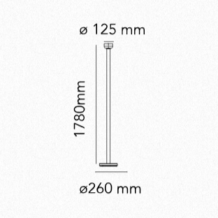 Modern Bellhop Floor Lamp with Adjustable Height - Stylish LED Standing Light for Living Room, Bedroom & Office - Perfect for Reading, Working & Ambient Lighting