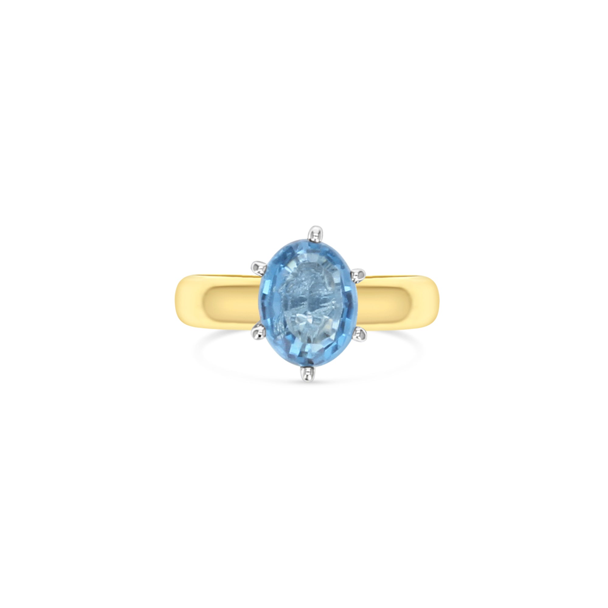 1 Carat London Blue Topaz Engagement Ring - Sterling Silver Wedding Band for Women, Promise Ring, Anniversary Gift - Perfect for Proposals, Bridal Jewelry & Special Occasions