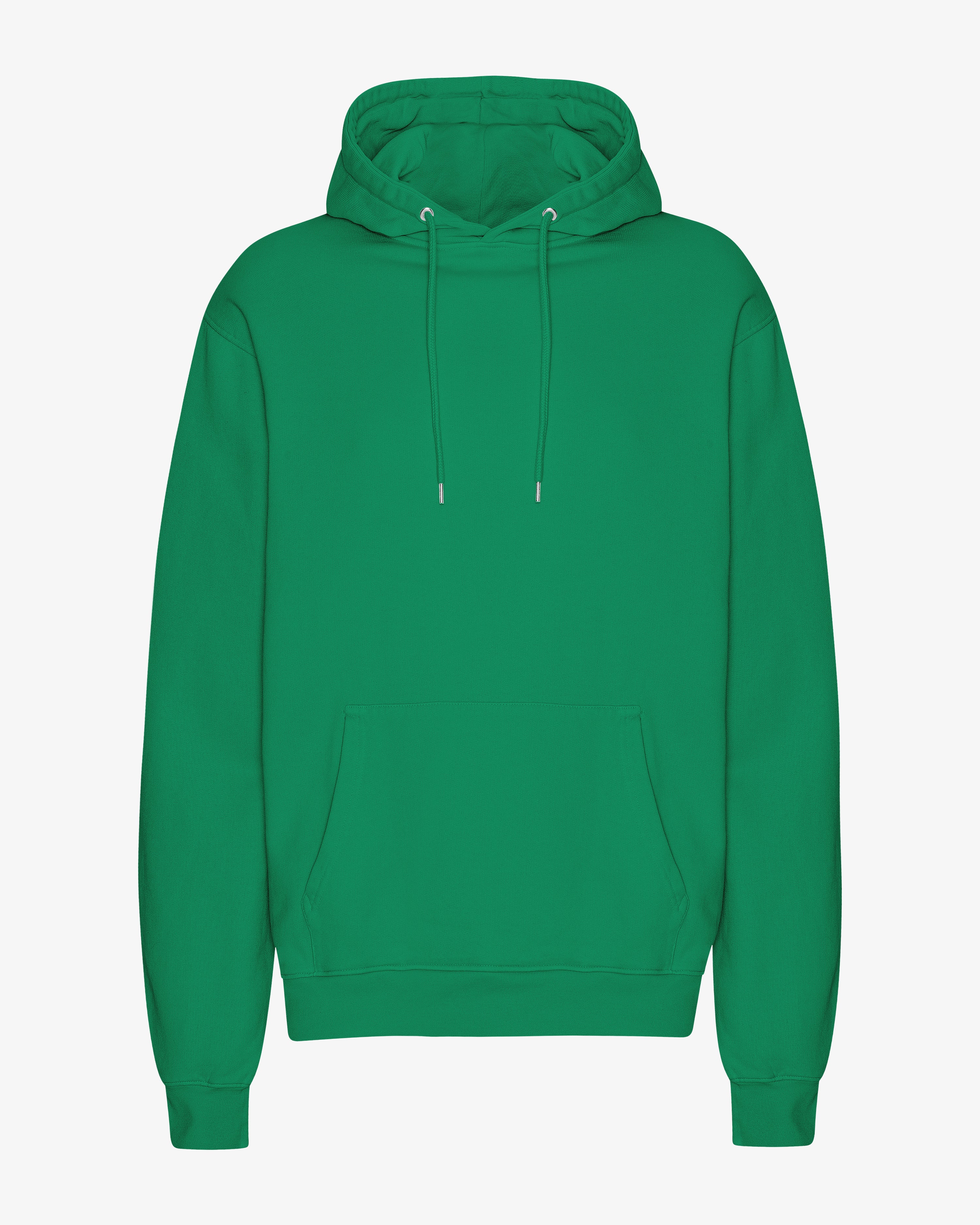 Classic Organic Cotton Hoodie - Kelly Green | Eco-Friendly & Comfortable Pullover for Men & Women | Perfect for Casual Wear, Outdoor Activities & Loungewear
