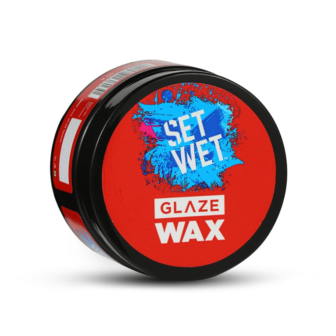 Set Wet Hair Wax For Men - Glaze Wax, 60g | Strong Hold & Healthy Shine Styling Wax, Restylable Anytime, Easy Wash Off | Paraben, Sulfate & Alcohol Free | Perfect for Daily Hairstyling, Parties & Professional Looks
