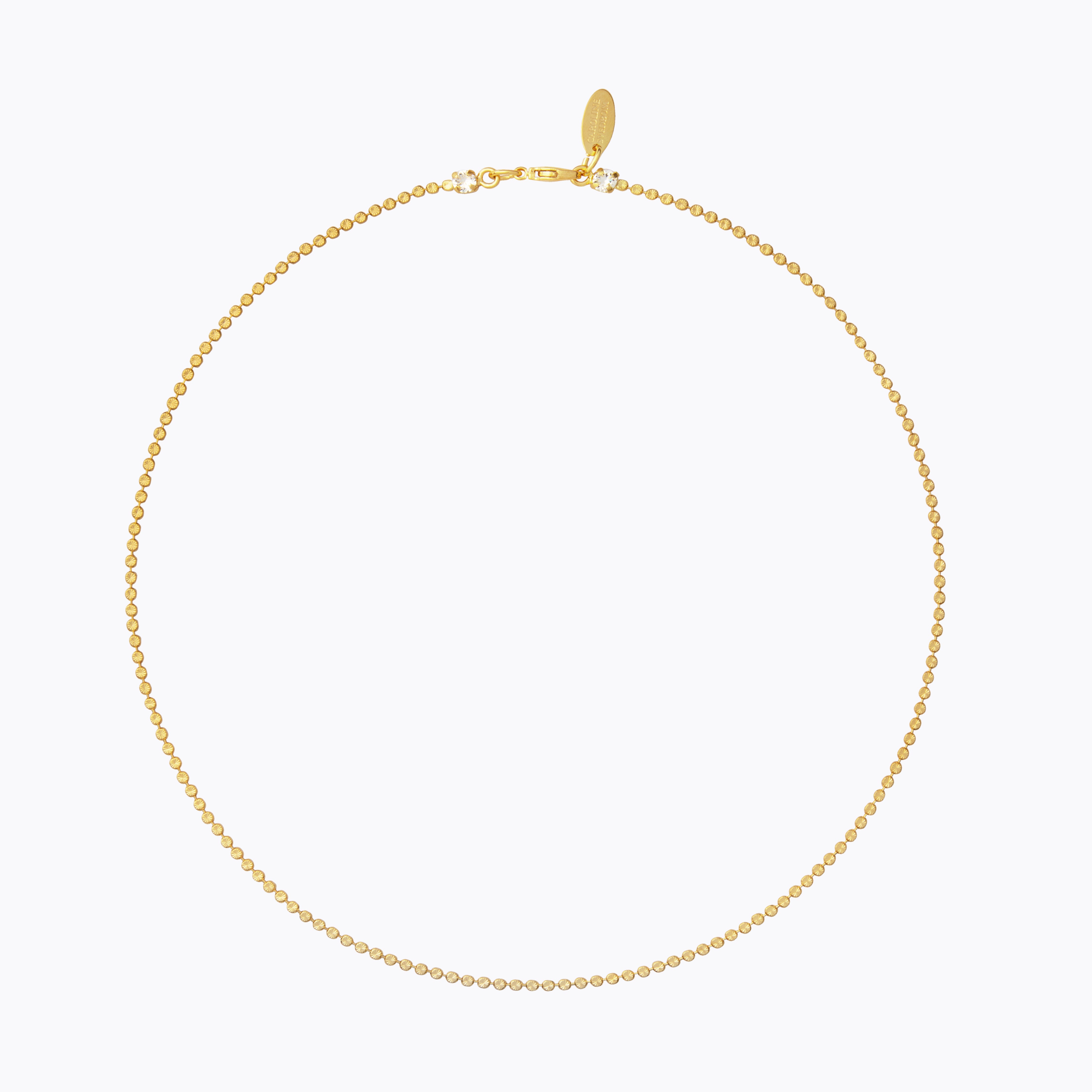 18K Gold Diamond Long Necklace for Women - Elegant Layering Pendant Chain for Party, Wedding & Evening Wear