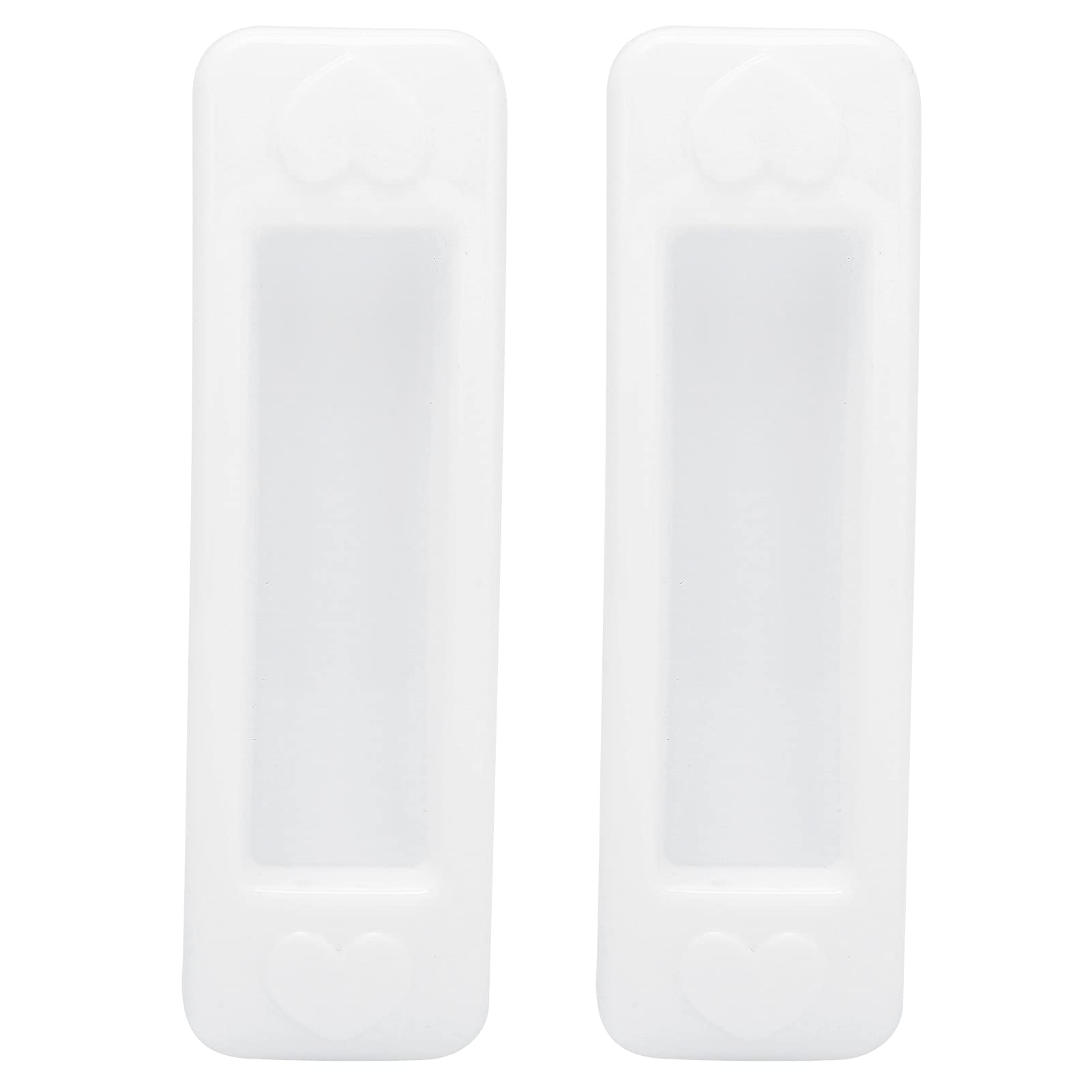 BTIHCEUOT Sliding Door Handle 2Pcs - Modern Edge Knob for Cabinets & Drawers - Home & Office Use