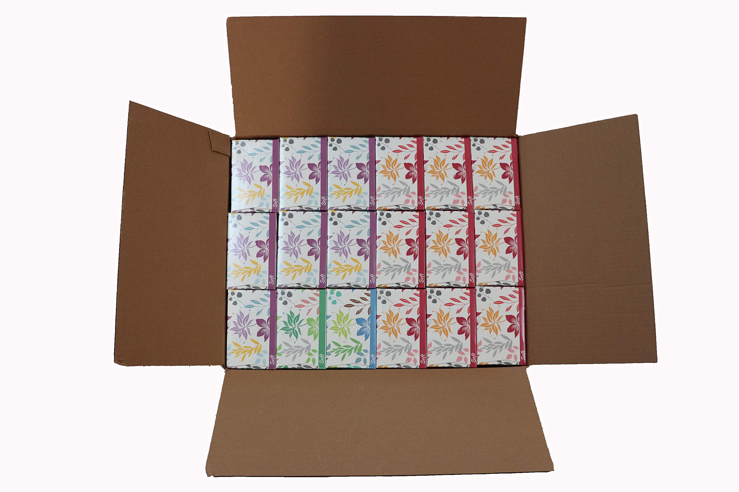 Premium 2-Ply Facial Tissues - 5760 Tissues (160 per Box, 36 Boxes per Case) | Bulk Soft Tissue for Home, Office & Travel | Hypoallergenic & Gentle for Daily Use