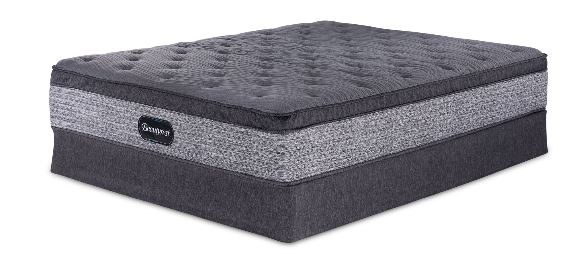 Beautyrest Duchess Medium Firm King Size Mattress and Split Box Spring Set - Perfect for Master Bedrooms and Guest Rooms