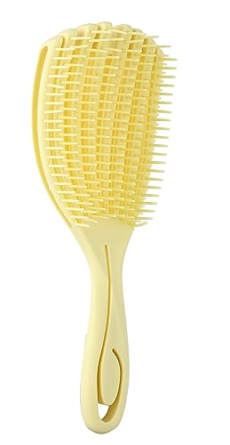 Beauté Secrets Detangling Hair Brush for Women, Men & Kids - Pain-Free Knot Remover for Straight, Curly & Wet Hair - Perfect for Daily Styling, Salon Use & Travel Accessories