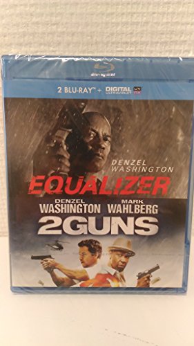 Equalizer 2 Guns Blu-ray Disc - Action Movie Starring Denzel Washington | Perfect for Home Theater & Movie Night Entertainment