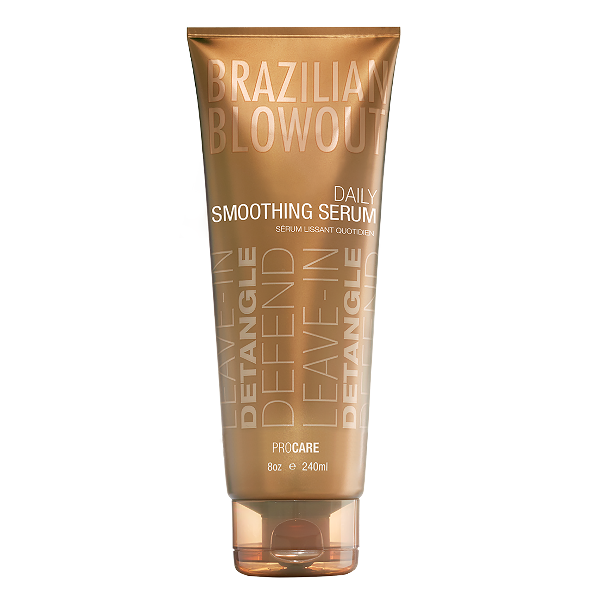 Brazilian Blowout Daily Smoothing Serum for Frizz Control & Hair Shine - Keratin Treatment Leave-In Conditioner for Smooth, Silky Hair - Perfect for Daily Use & Styling at Home or Salon