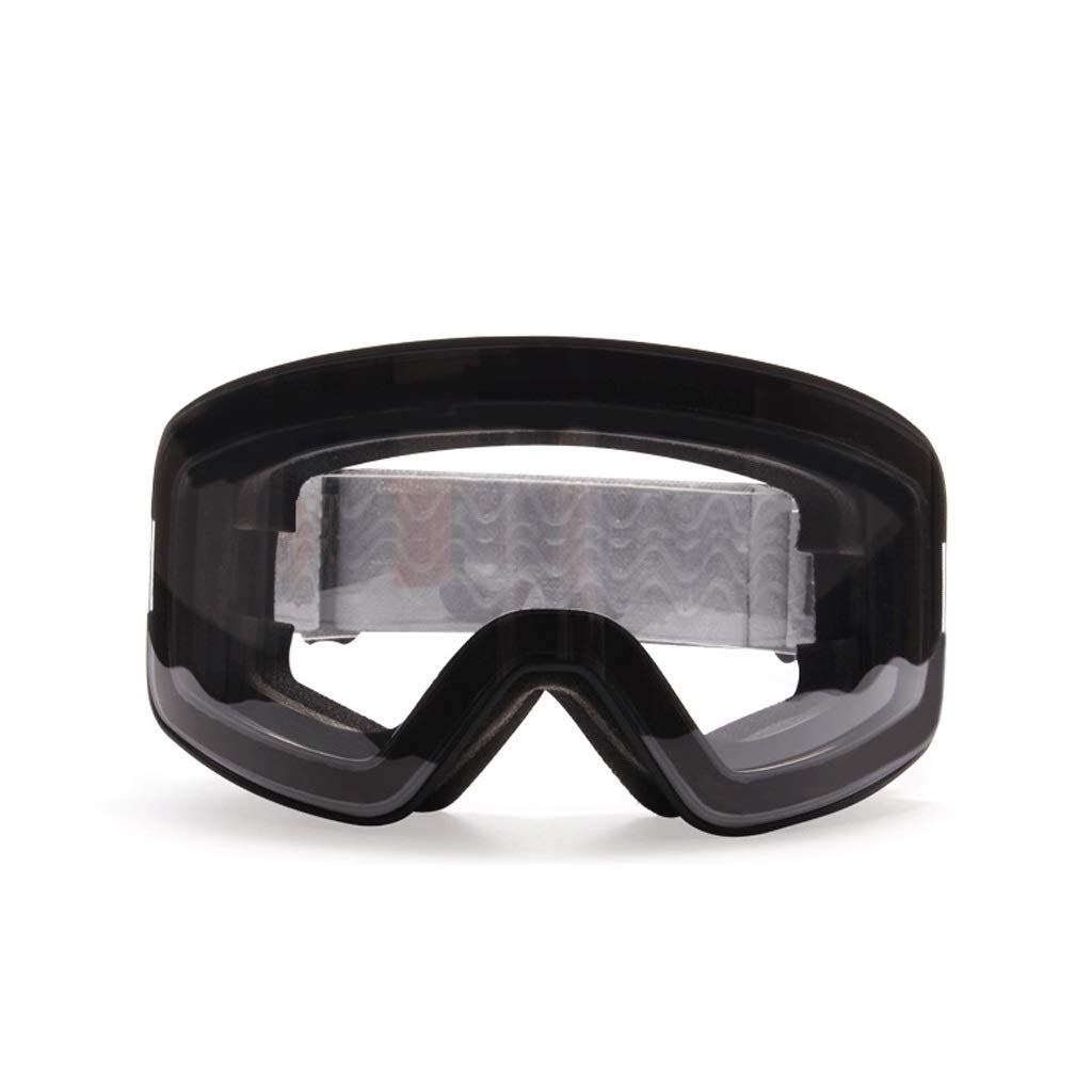 Premium Ski Goggles for Adults - Anti-Fog UV Protection Snow Goggles for Skiing, Snowboarding & Snowmobiling - Durable Winter Sports Glasses (Black) - Perfect for Alpine Adventures & Extreme Cold Weather