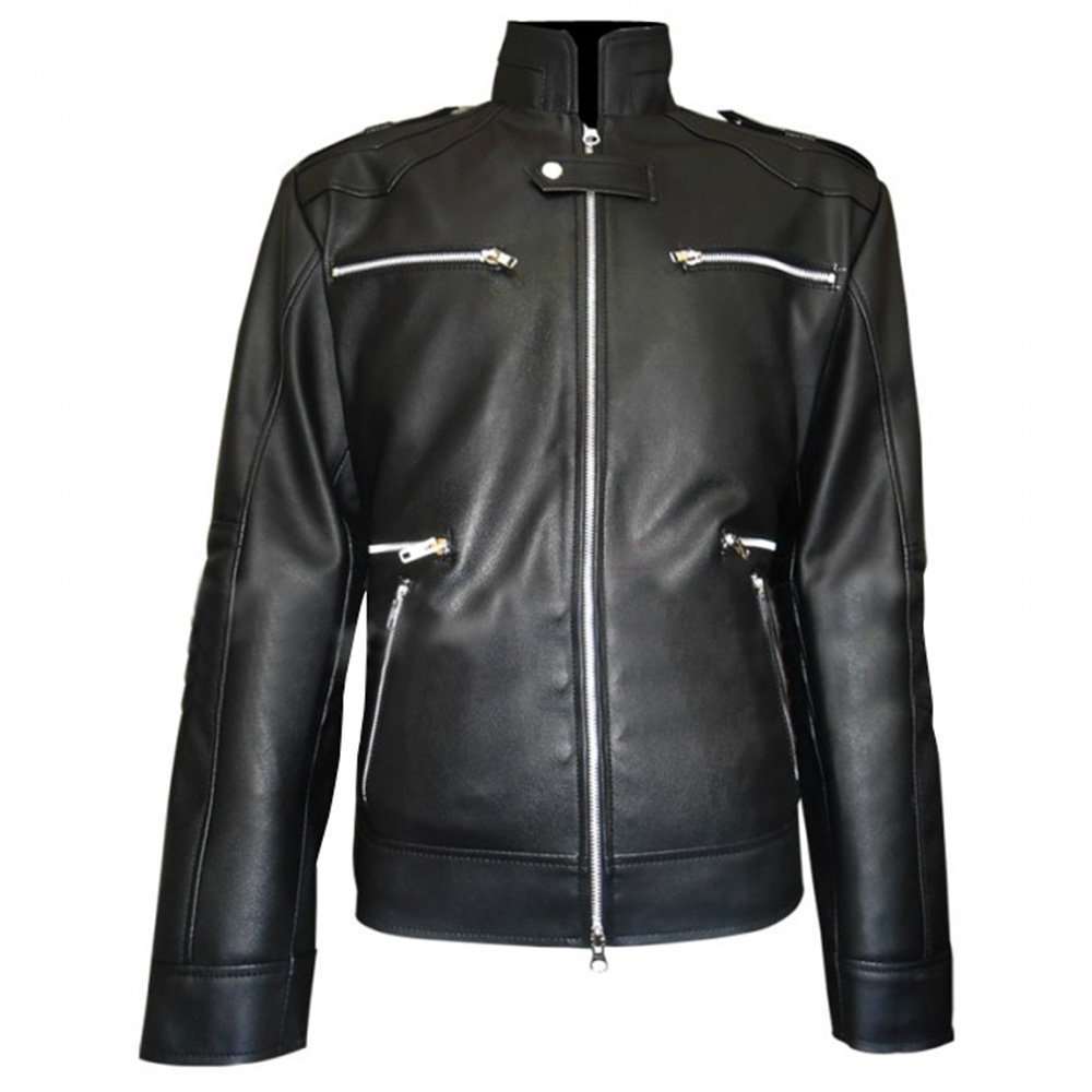 Breaking Bad Jesse Pinkman Real Leather Jacket - Men's Vintage Biker Style Outerwear for Cosplay, Halloween & Casual Wear | The Sparks Up Inc.