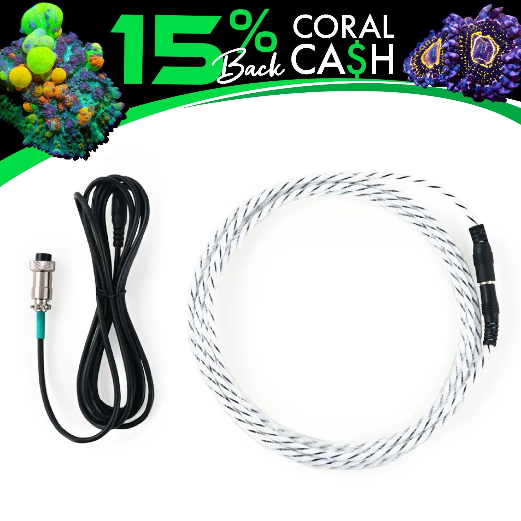 Hydros Rope Leak Detector Sensor Kit - 9ft Water Leak Detection System for Smart Home, Basement & Appliance Protection