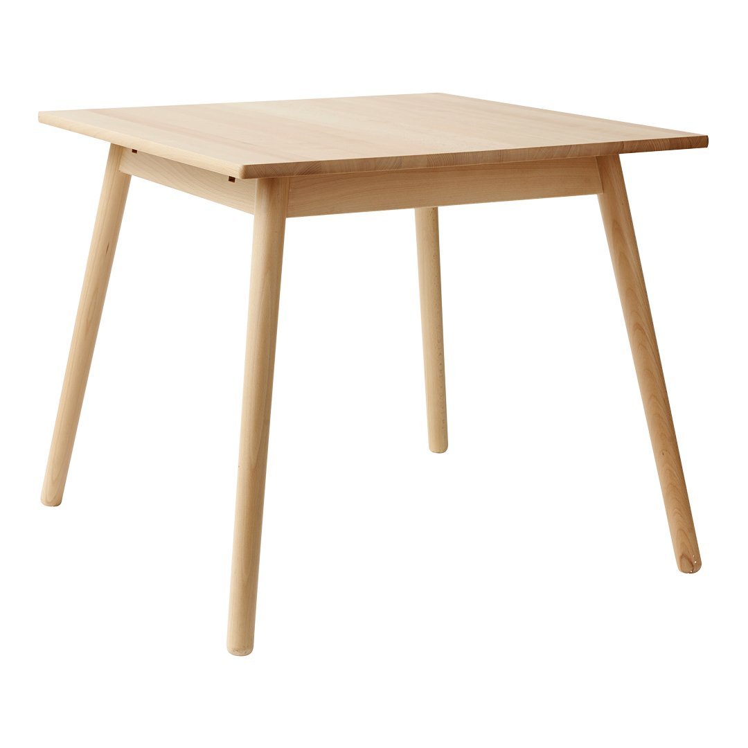 Modern C35A Dining Table - 6 Seater Solid Wood Kitchen Table for Family Meals & Entertaining - Perfect for Dining Room, Kitchen, or Open Concept Living Space